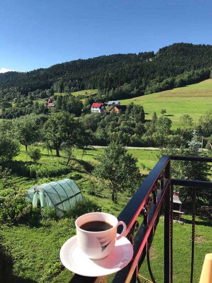 Malinowy Domek Mlynczyska Exteriör bild