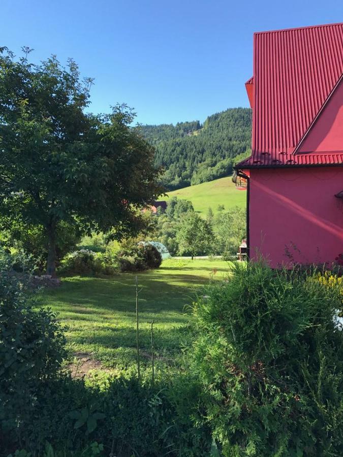 Malinowy Domek Mlynczyska Exteriör bild