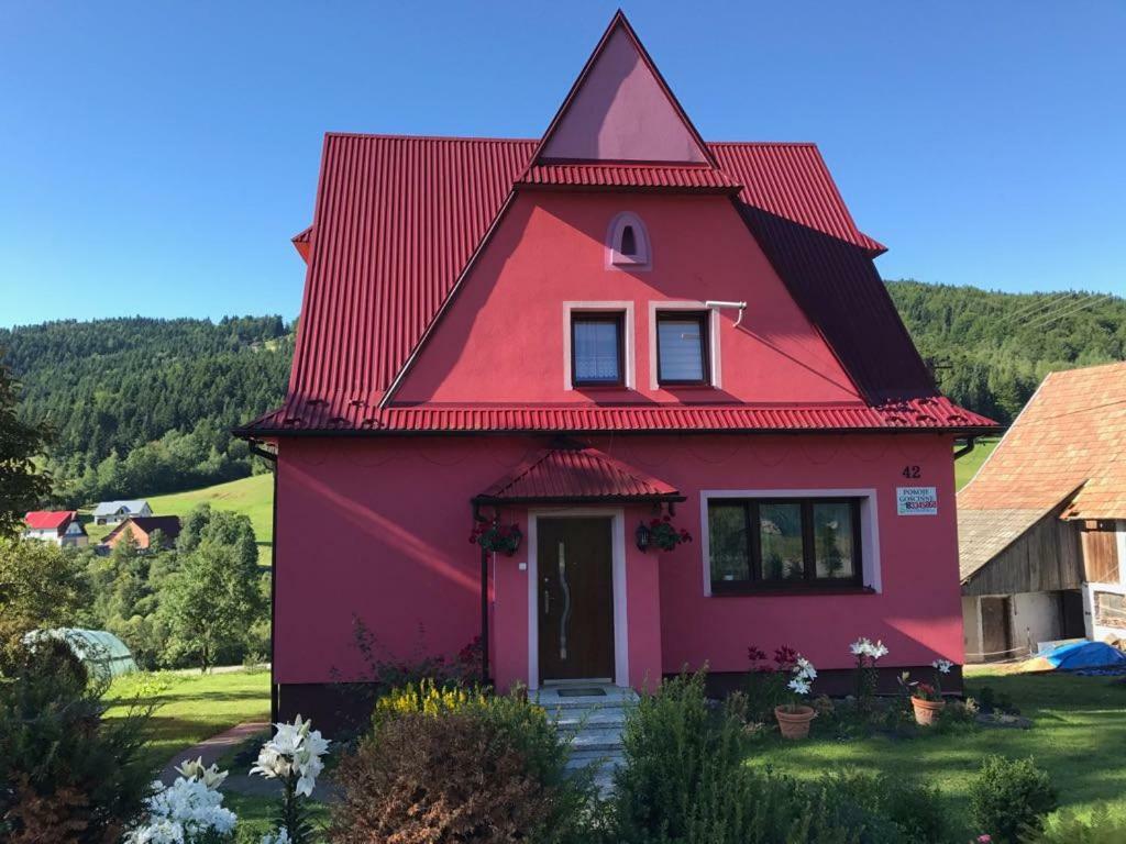 Malinowy Domek Mlynczyska Exteriör bild