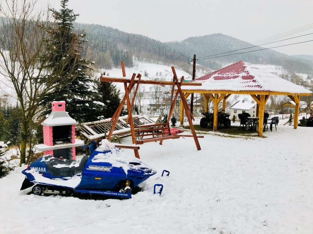 Malinowy Domek Mlynczyska Exteriör bild