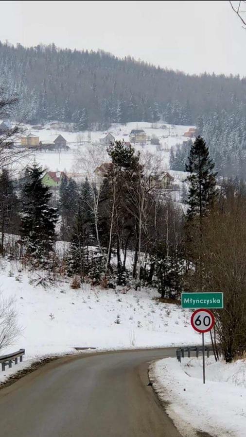 Malinowy Domek Mlynczyska Exteriör bild